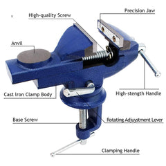 Tooltos Jewelry Tool Universal Bench Vise