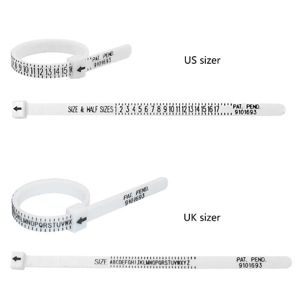 Tooltos Jewelry Tool US & UK Economical Ring Size Gauge