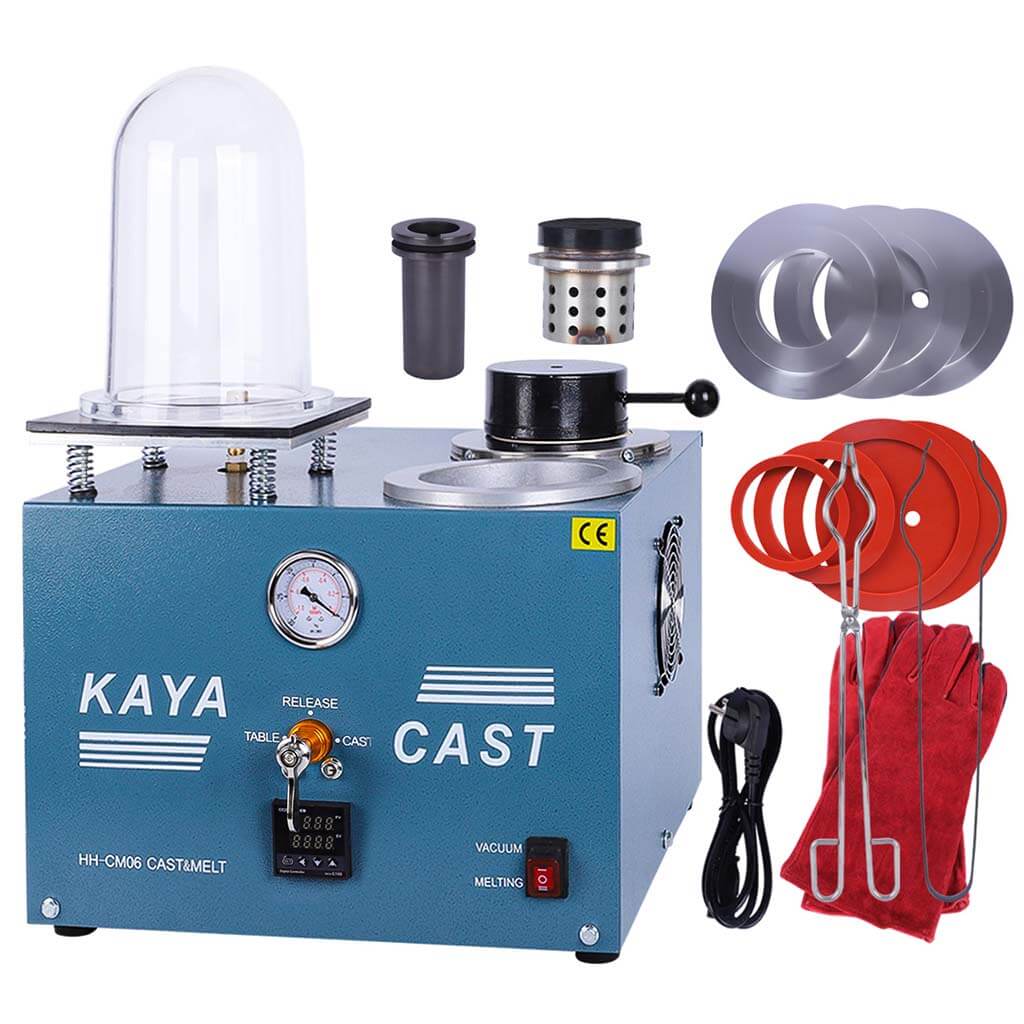 Tooltos Jewelry Tools 110V KAYA CAST  Jewelry Precision Vacuum Investing Casting Melting Machine HH-CM06