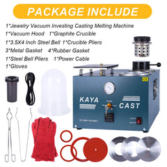 Tooltos Jewelry Tools KAYA CAST  Jewelry Precision Vacuum Investing Casting Melting Machine HH-CM06