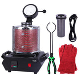 Tooltos Jewelry Tools RED-110V / 3KG Tooltos Digital With Protective Grid Automatic Gold Electric Melting Furnace