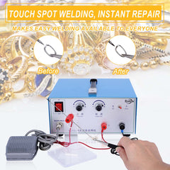 Tooltos Jewelry Tools Tooltos 100A Blue Pulse Sparkle Jewelry Spot Welding Machine