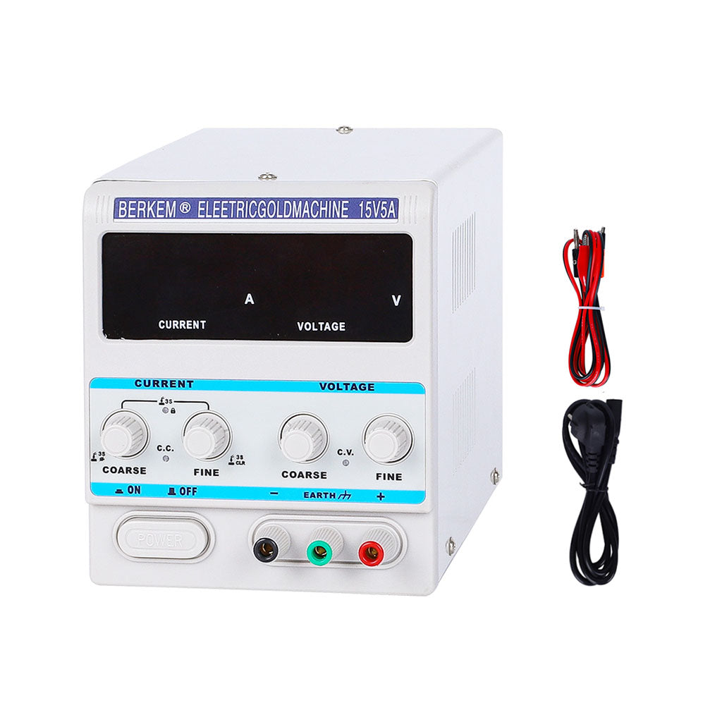 Tooltos Jewelry Tools Tooltos 15V 5A Digital LED Display Jewelry Electroplating Machine