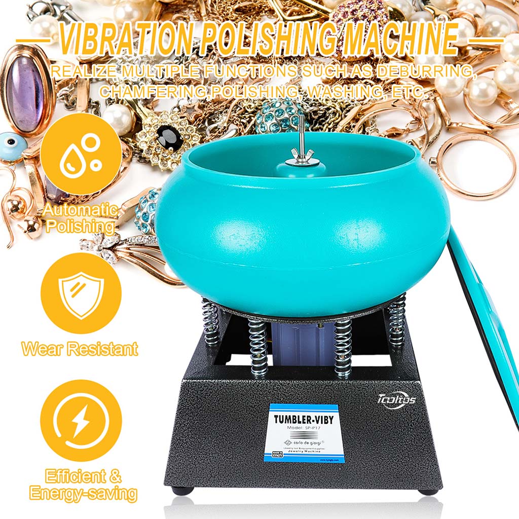 Tooltos Jewelry Tools Tooltos 17 inch Vibratory Tumbler Jewelry Polishing Machine