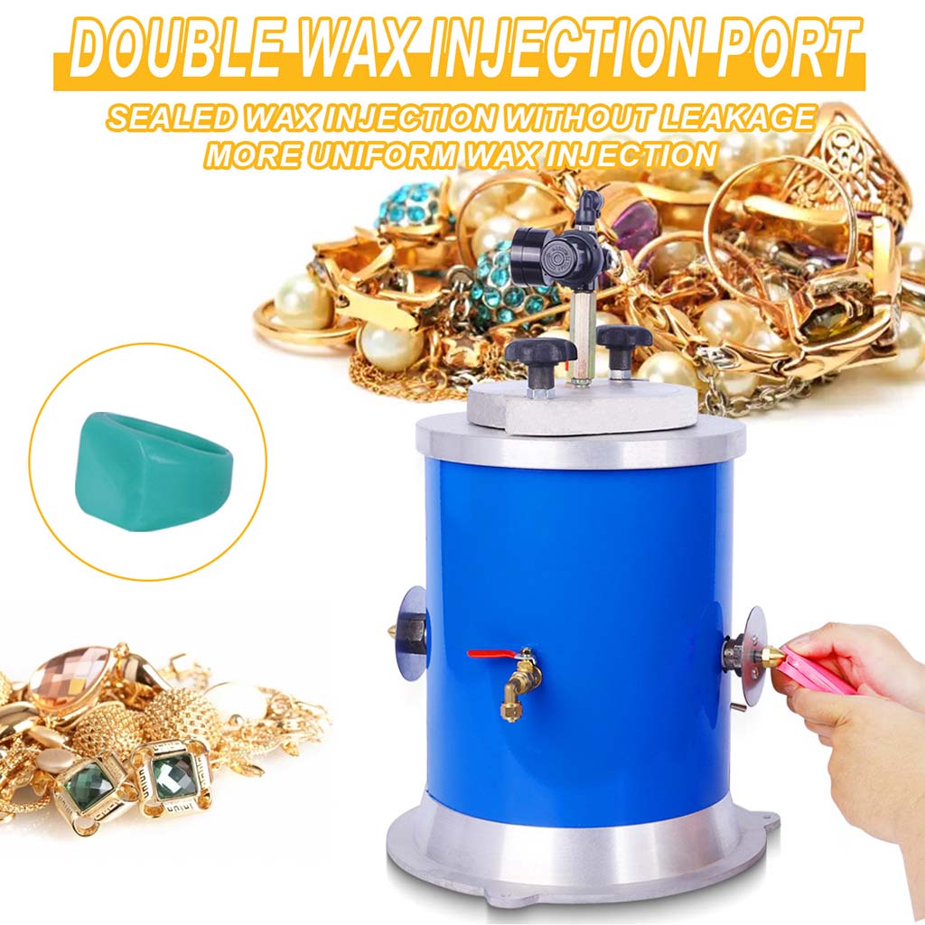 Tooltos Jewelry Tools Tooltos 2.5L Double Nozzle Jewelry Wax Injector Machine