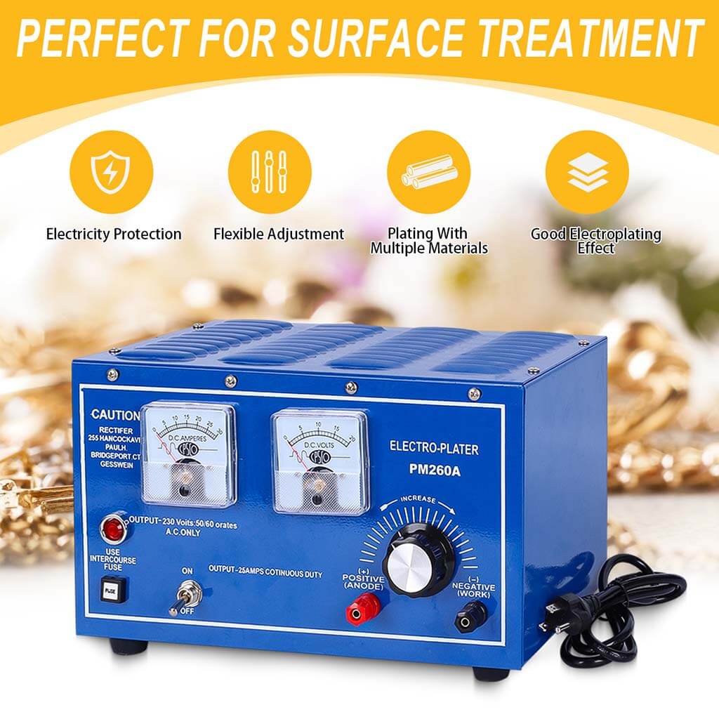 Tooltos Jewelry Tools Tooltos 30A 20V Plating Rectifier Jewelry Plating Machine