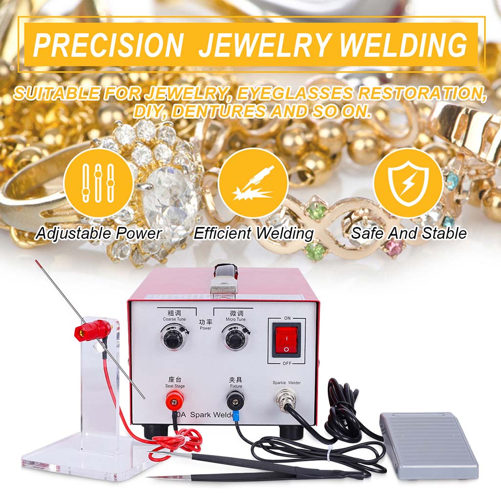 Tooltos Jewelry Tools Tooltos 30A Sparkle Pulse Jewelry Spot Welder For Gold, Silver And Platinum