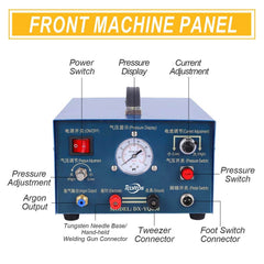 Tooltos Jewelry Tools Tooltos 50A Argon Pulse Sparkle Jewelry Spot Welding Machine