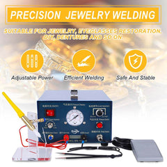 Tooltos Jewelry Tools Tooltos 50A Argon Pulse Sparkle Jewelry Spot Welding Machine