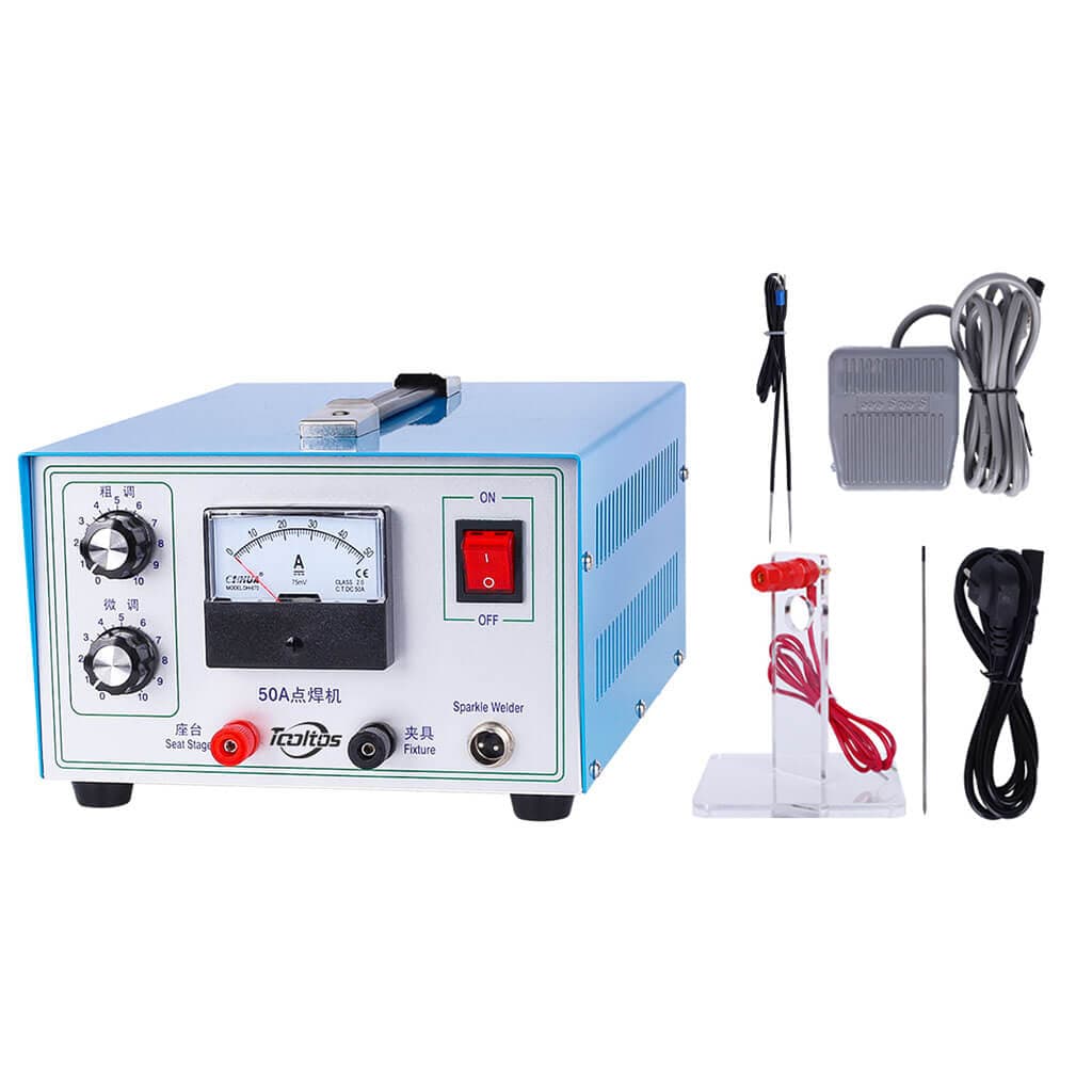 Tooltos Jewelry Tools Tooltos 50A Blue Pulse Sparkle Jewelry Spot Welding Machine