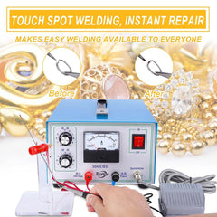 Tooltos Jewelry Tools Tooltos 50A Blue Pulse Sparkle Jewelry Spot Welding Machine