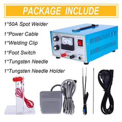 Tooltos Jewelry Tools Tooltos 50A Blue Pulse Sparkle Jewelry Spot Welding Machine