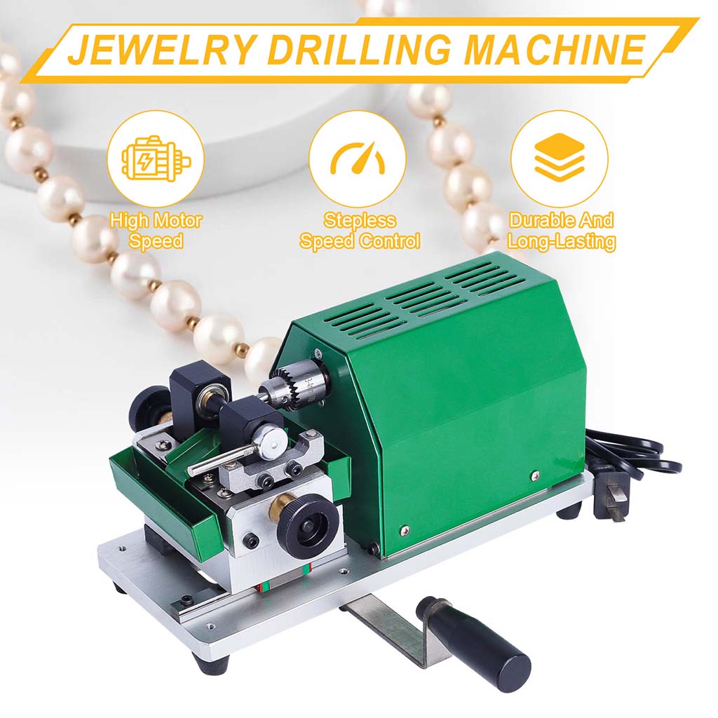 Tooltos Jewelry Tools Tooltos 6500RPM Jewelry Beads Holing Pearl Drilling Machine