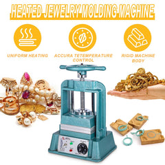 Tooltos Jewelry Tools Tooltos 6X8 Inches Heating Vulcanizer Jewelry Casting Molding Machine