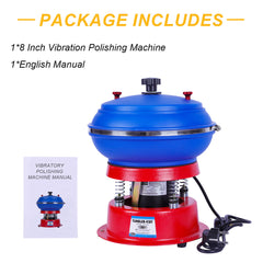 Tooltos Jewelry Tools Tooltos 8 inch Vibratory Tumbler Jewelry Polishing Machine