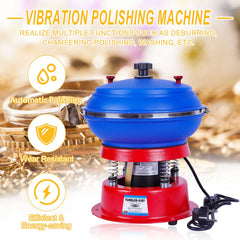 Tooltos Jewelry Tools Tooltos 8 inch Vibratory Tumbler Jewelry Polishing Machine