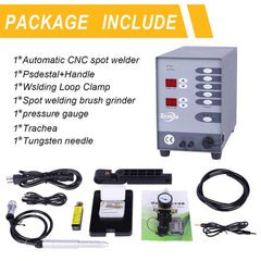 Tooltos Jewelry Tools Tooltos Automatic CNC Pulse Argon Arc Tig Jewelry Spot Welding Machine