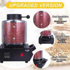 Tooltos Jewelry Tools Tooltos Digital With Protective Grid Automatic Gold Electric Melting Furnace