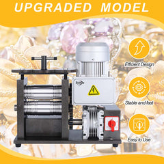 Tooltos Jewelry Tools Tooltos Four-in-one Electric Jewelry Tablet Press Rolling Mill Machine