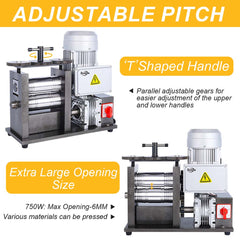 Tooltos Jewelry Tools Tooltos Four-in-one Electric Tablet Press Jewelry Rolling Mill Machine