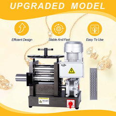 Tooltos Jewelry Tools Tooltos Four-in-one Electric Tablet Press Jewelry Rolling Mill Machine With Square DrawPlates