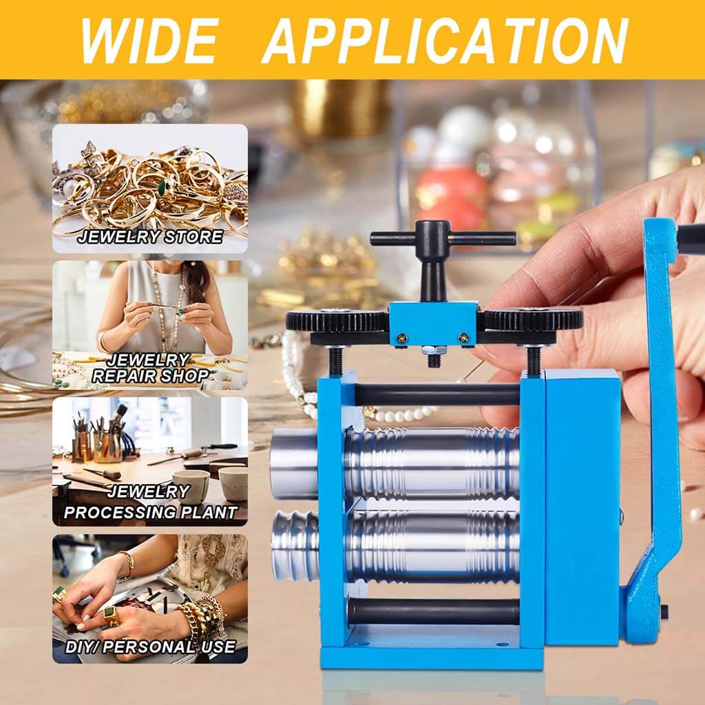 Tooltos Jewelry Tools Tooltos Four-in-one Manual Jewelry Rolling Mill Machine