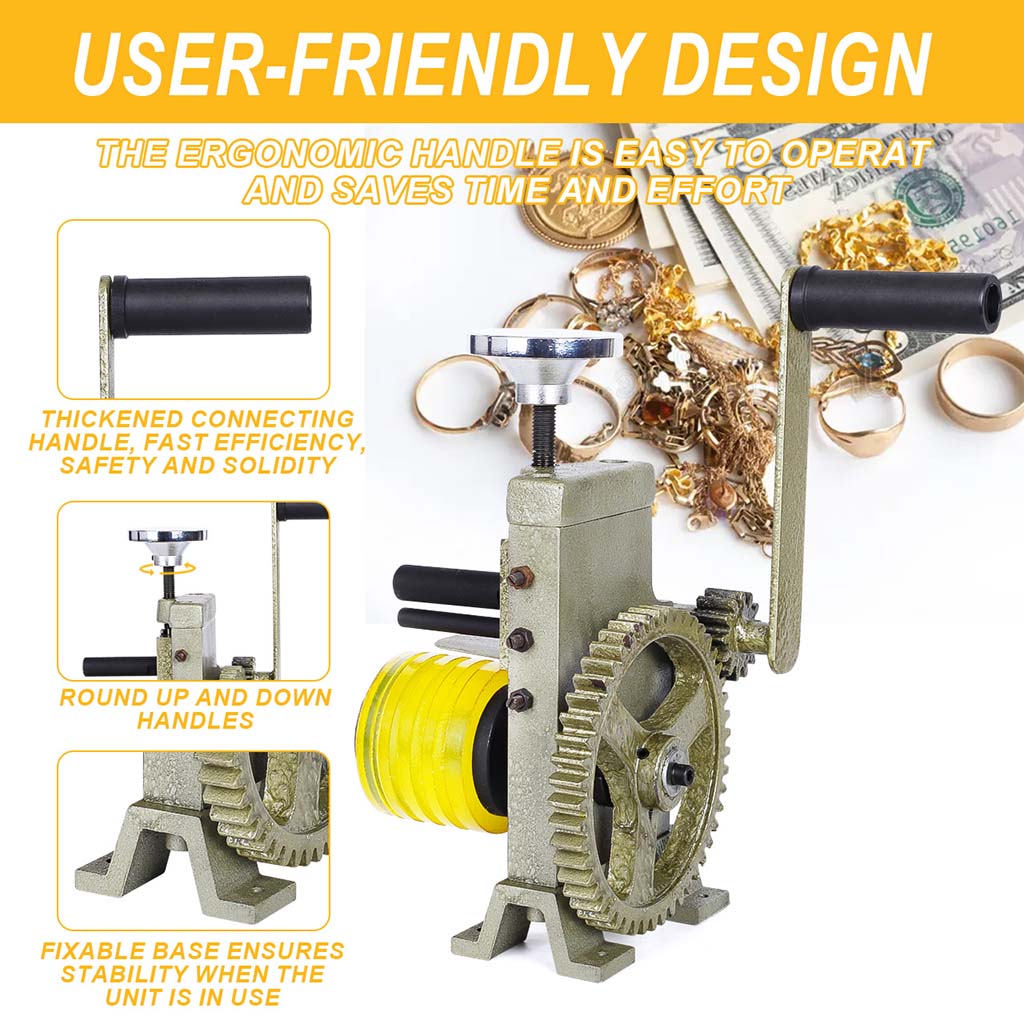 Tooltos Jewelry Tools Tooltos Hand Crank Jewelry Bender Ring Earring Bracelet Bending Tool