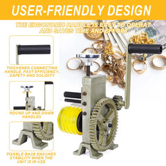 Tooltos Jewelry Tools Tooltos Hand Crank Jewelry Bender Ring Earring Bracelet Bending Tool