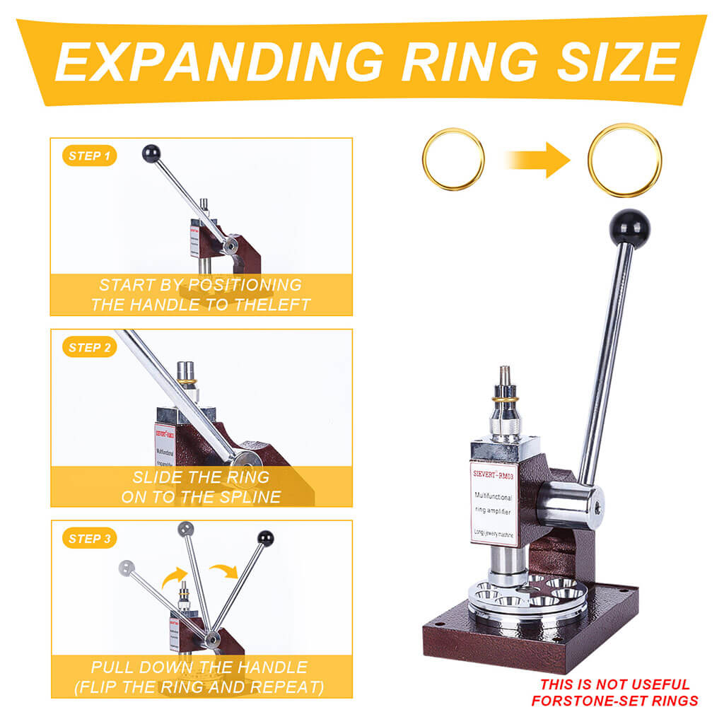 Tooltos Jewelry Tools Tooltos HK 6-33 Brown Ring Stretcher Expander Reducer