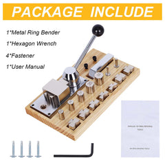 Tooltos Jewelry Tools Tooltos IV Wooden Base Ring Bending Tool