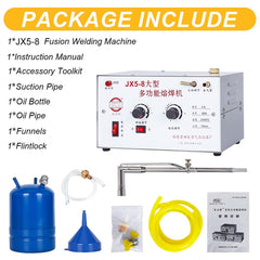 Tooltos Jewelry Tools Tooltos JX5-8 Multi-function Gold Silver Jewelry Fusion Welding Machine