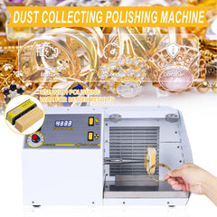 Tooltos Jewelry Tools Tooltos K3600 Bench Grinder Inverter Dust Collecting Jewelry Polishing Machine