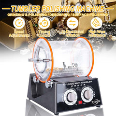 Tooltos Jewelry Tools Tooltos KT-2000 Capacity 5kg Rotary Tumbler Surface Jewelry Polishing Machine