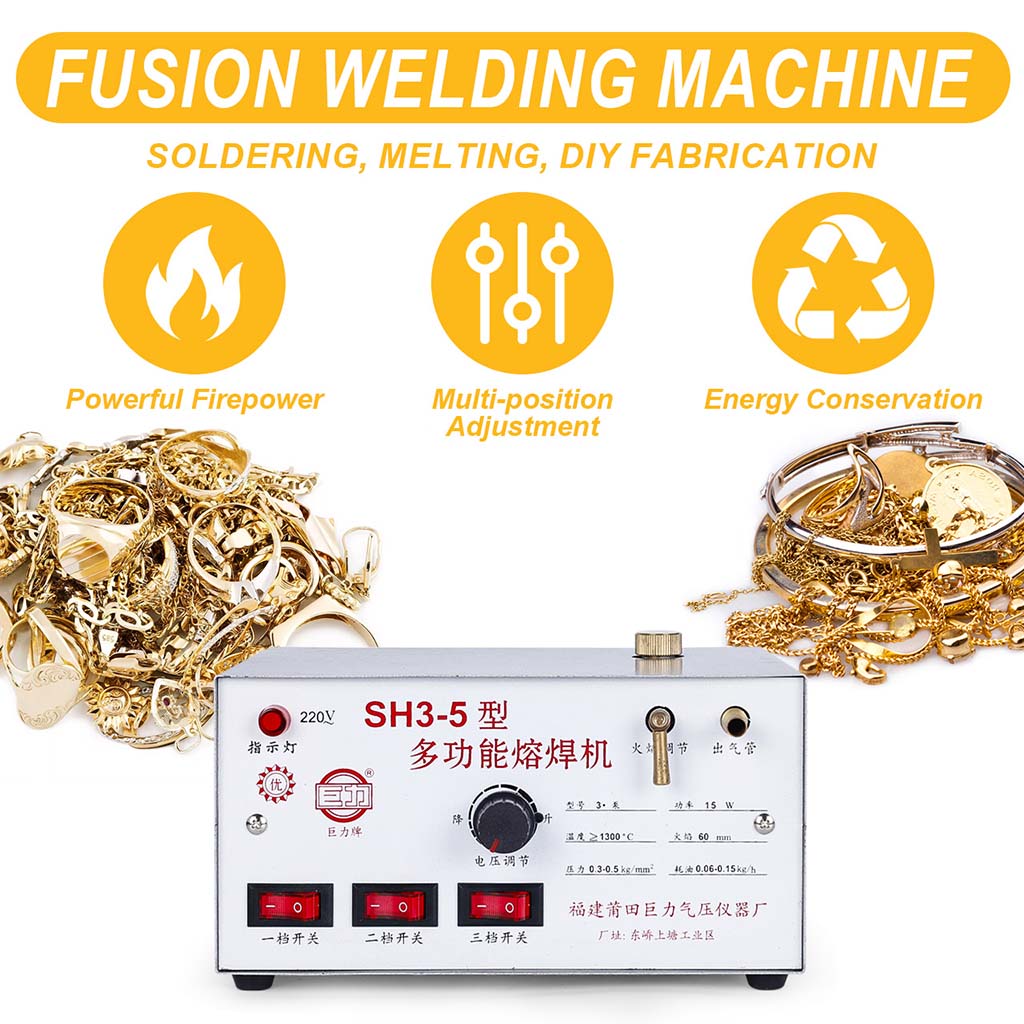 Tooltos Jewelry Tools Tooltos SH3-5 Multi-function Gold Silver Jewelry Fusion Welding Machine