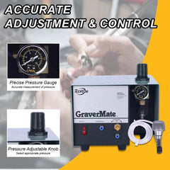 Tooltos Jewelry Tools Tooltos Single-Handle GraverMate Jewelry Pneumatic Engraving Machine