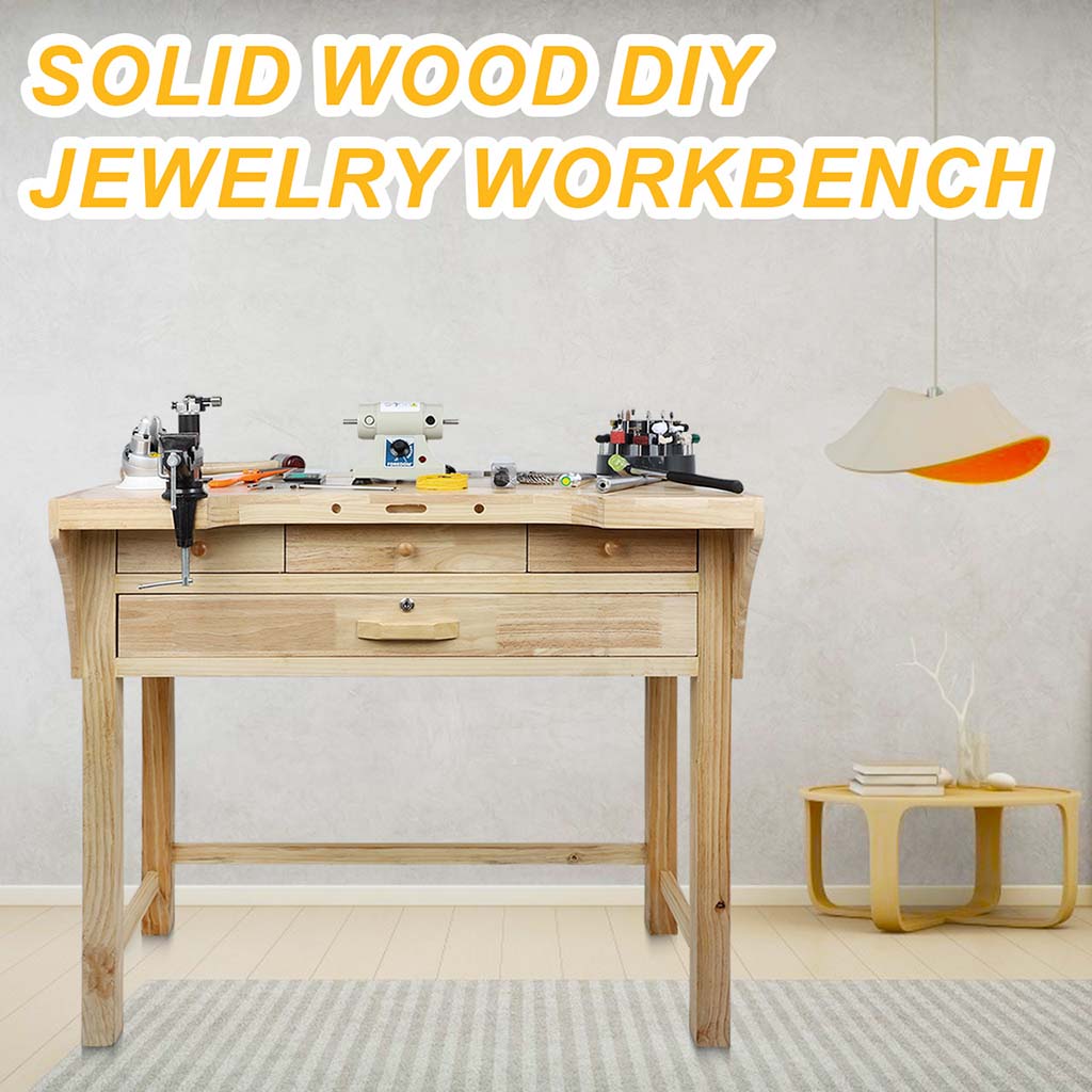 Tooltos Jewelry Tools Tooltos Solid Wood DIY Jewelry Workbench