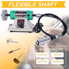 Tooltos Jewelry Tools Tooltos SP-5006B Multi-purpose Bench Lathe Polisher Jewelry Polishing and Grinding Machine