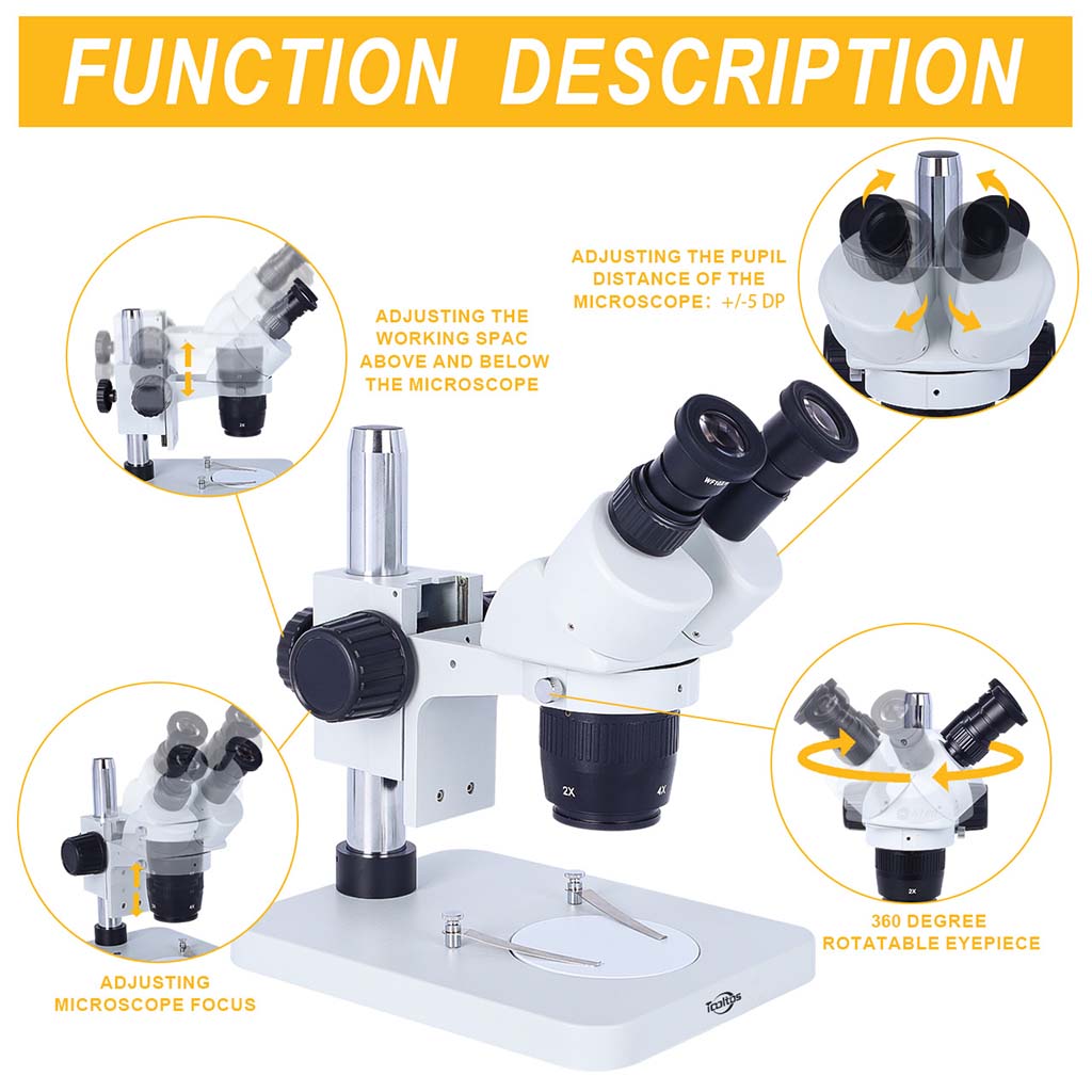 Tooltos Jewelry Tools Tooltos ST60 Binocular Stereo Jewelry Microscope