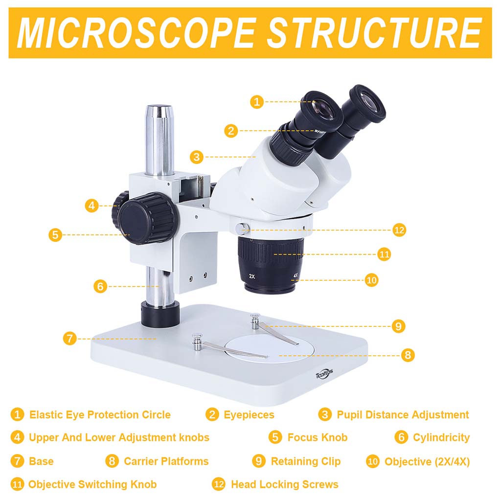 Tooltos Jewelry Tools Tooltos ST60 Binocular Stereo Jewelry Microscope