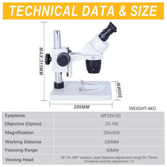 Tooltos Jewelry Tools Tooltos ST60 Binocular Stereo Jewelry Microscope