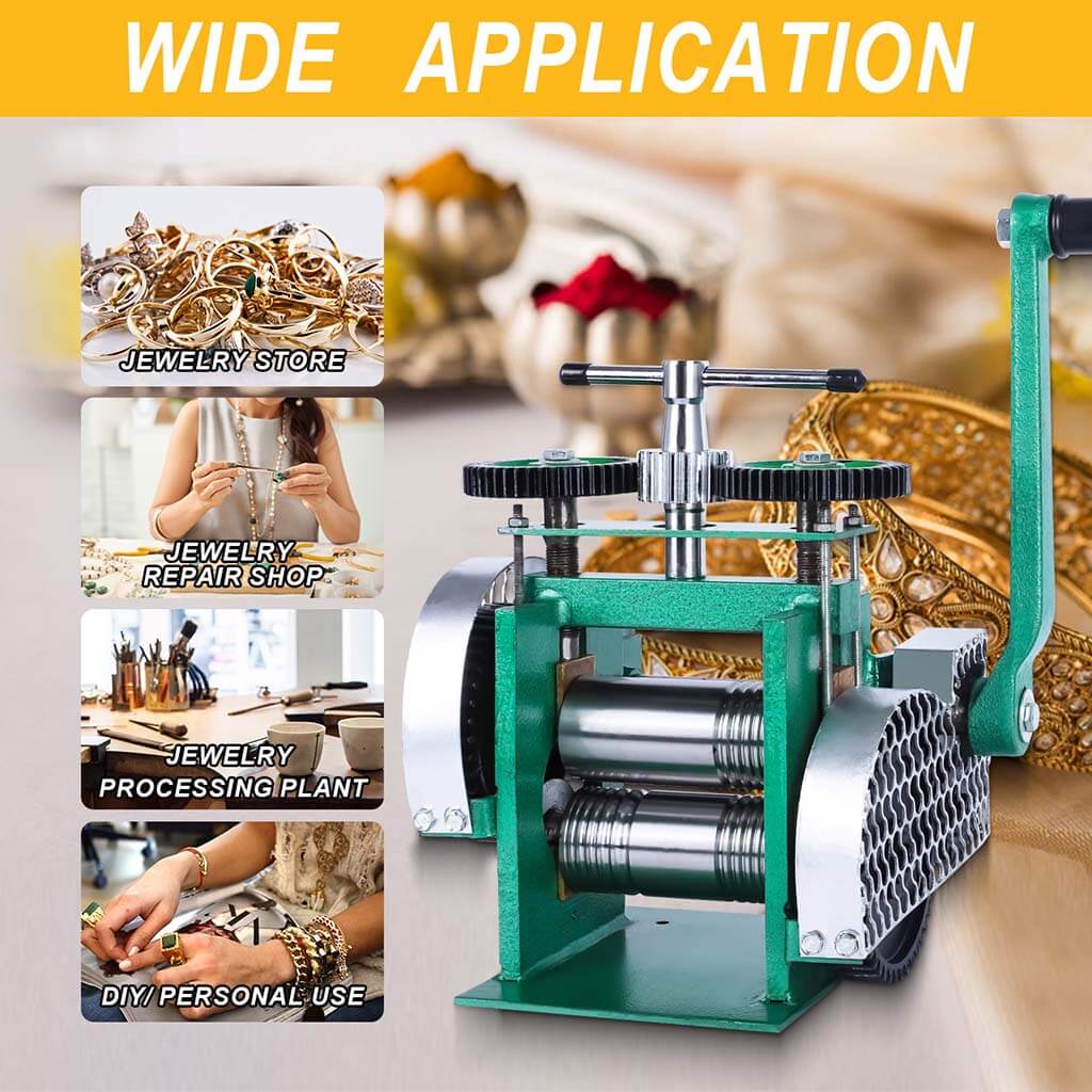 Tooltos Jewelry Tools Tooltos Three-in-one Manual Tablet Press Jewelry Rolling Mill Machine