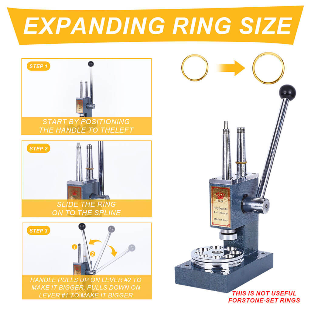 Tooltos Jewelry Tools Tooltos US 4-14 Ring Stretcher Expander Reducer